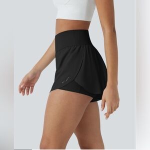 HALARA High Waisted Tummy Control Athletic Shorts